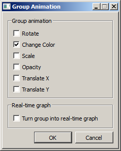 Defining animation in the RexHMI extension for Inkscape