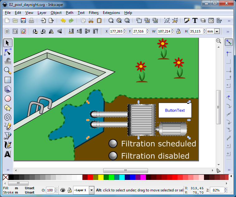 Adding filtration to the HMI