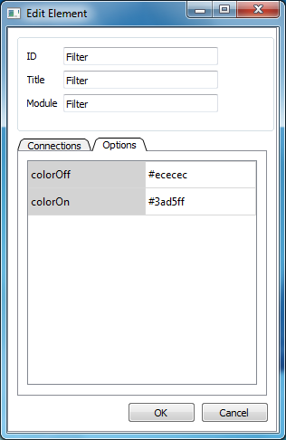 Animating the filter element in the HMI