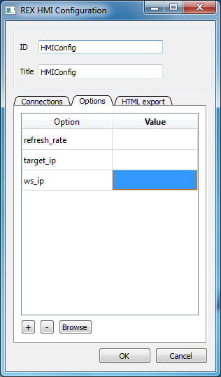 Preparing the HMI for final export