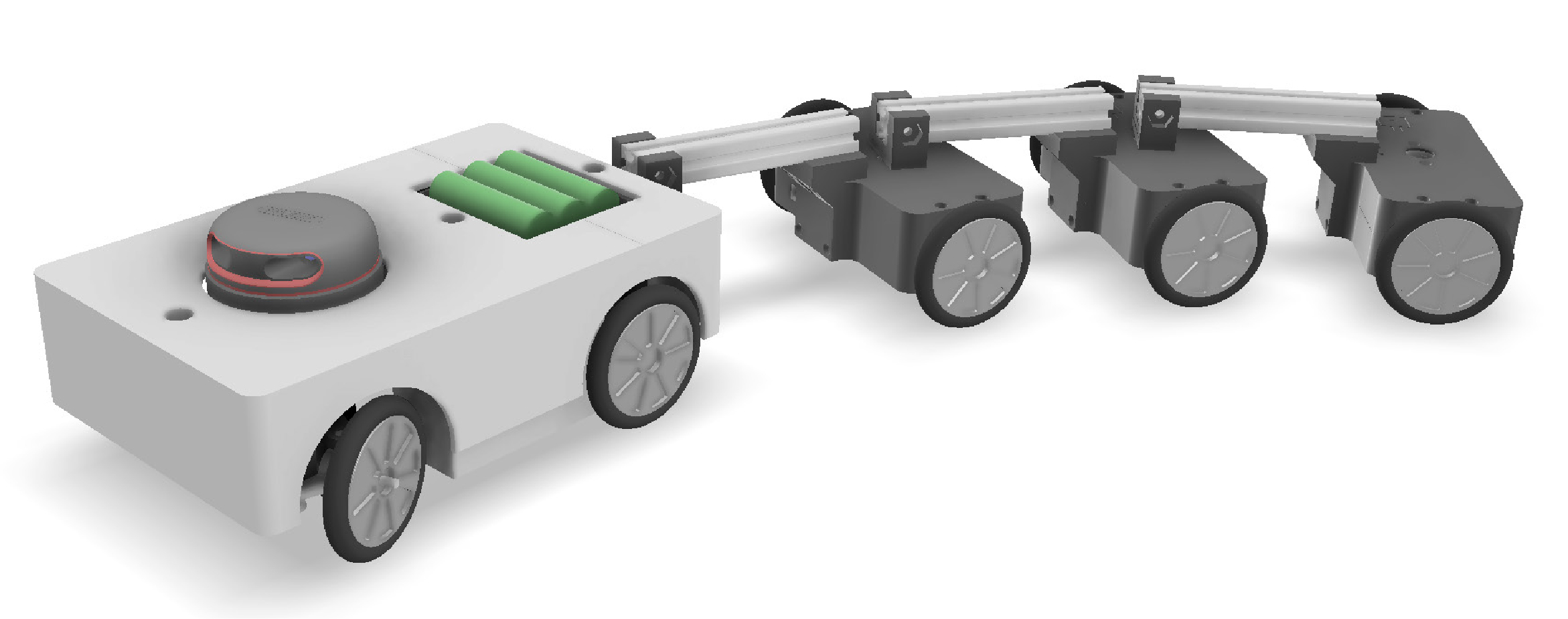 Autonomous Reversing T3T - virtuální model